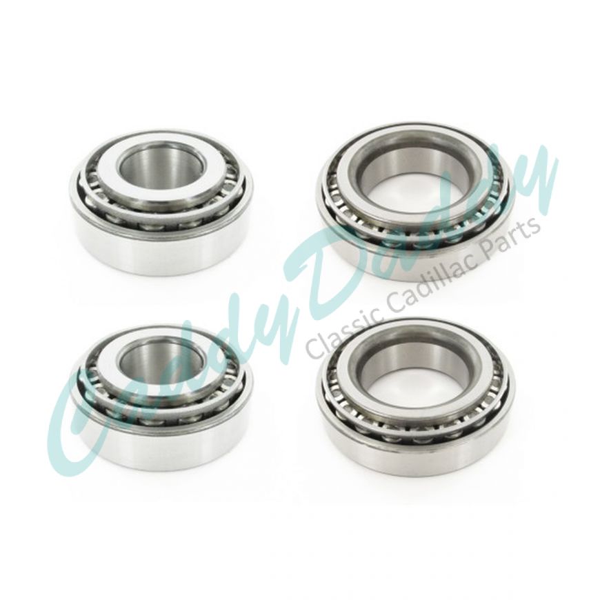 1960 1961 1962 1963 1964 1965 1966 1967 1968 1969 1970 1971 1972 1973 1974 1975 Cadillac (See Details) Inner and Outer Front Wheel Bearings Set (4 Pieces) REPRODUCTION Free Shipping In The USA