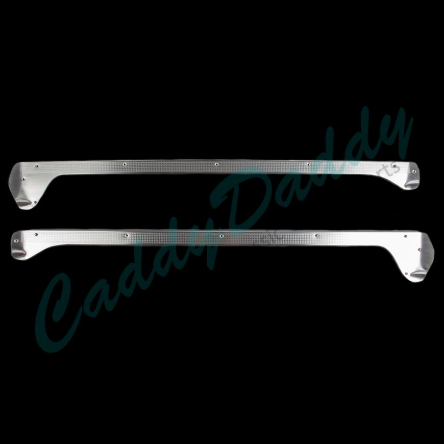 1954 Cadillac 2-Door (EXCEPT Eldorado Special) Door Sill Plate Set of 2 REPRODUCTION