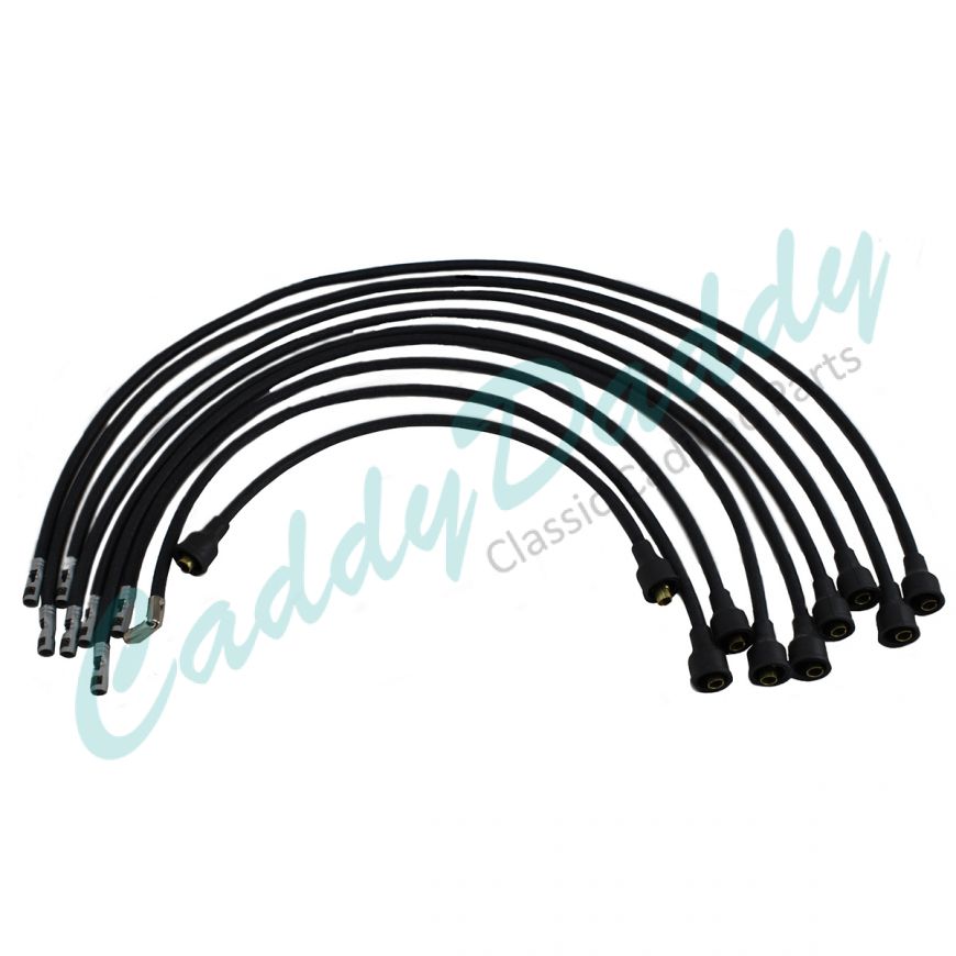 1952 1953 Cadillac V8 Spark Plug Wire Set (8 Pieces) REPRODUCTION Free Shipping In The USA
