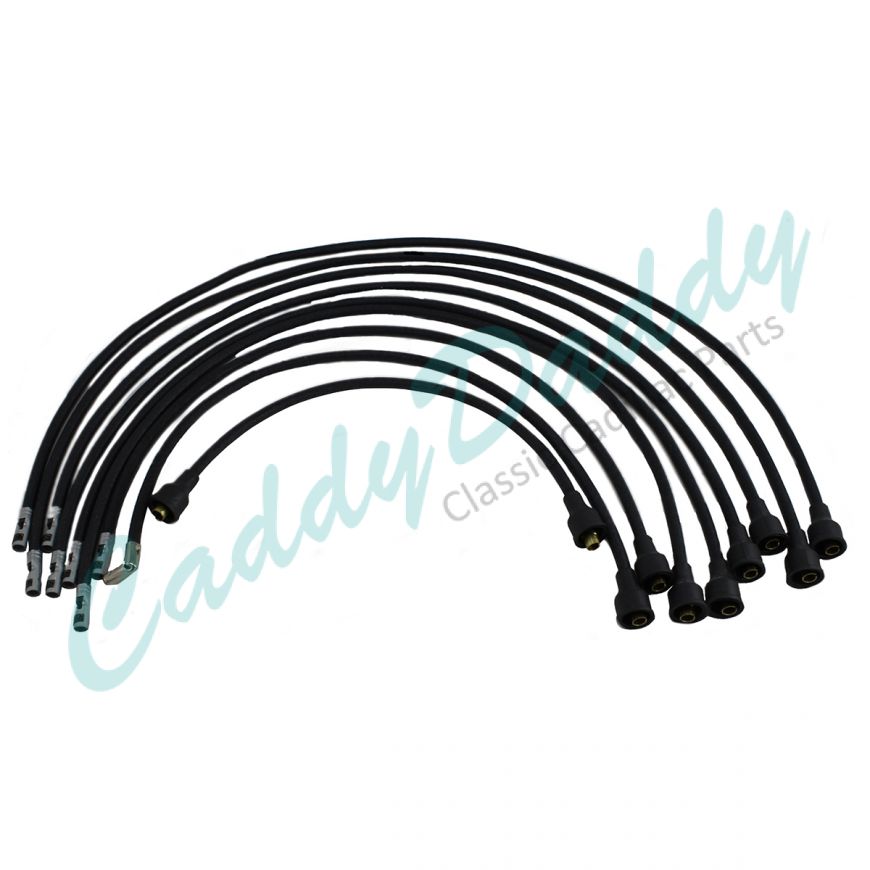 1948 1949 1950 1951 Cadillac V8 Spark Plug Wire Set (9 Pieces) REPRODUCTION Free Shipping In The USA