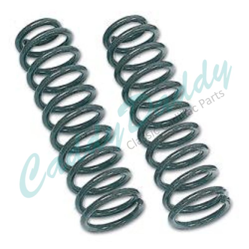 1939 1940 Cadillac (EXCEPT Commercial Chassis) Front Coil Springs 1 Pair REPRODUCTION Free Shipping In The USA