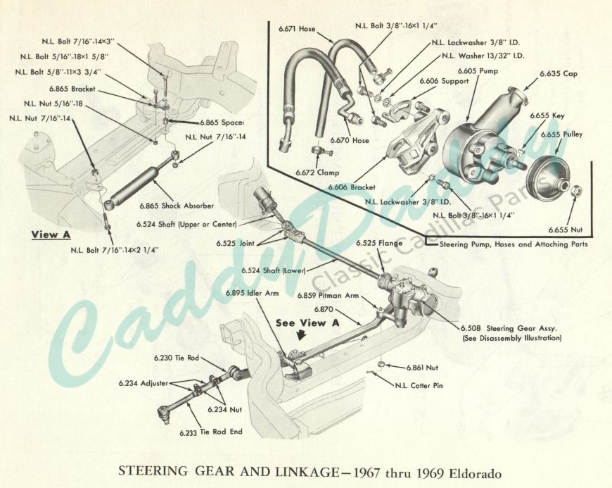 1967-1968-1969-cadillac-eldorado-steering-gear-linkage