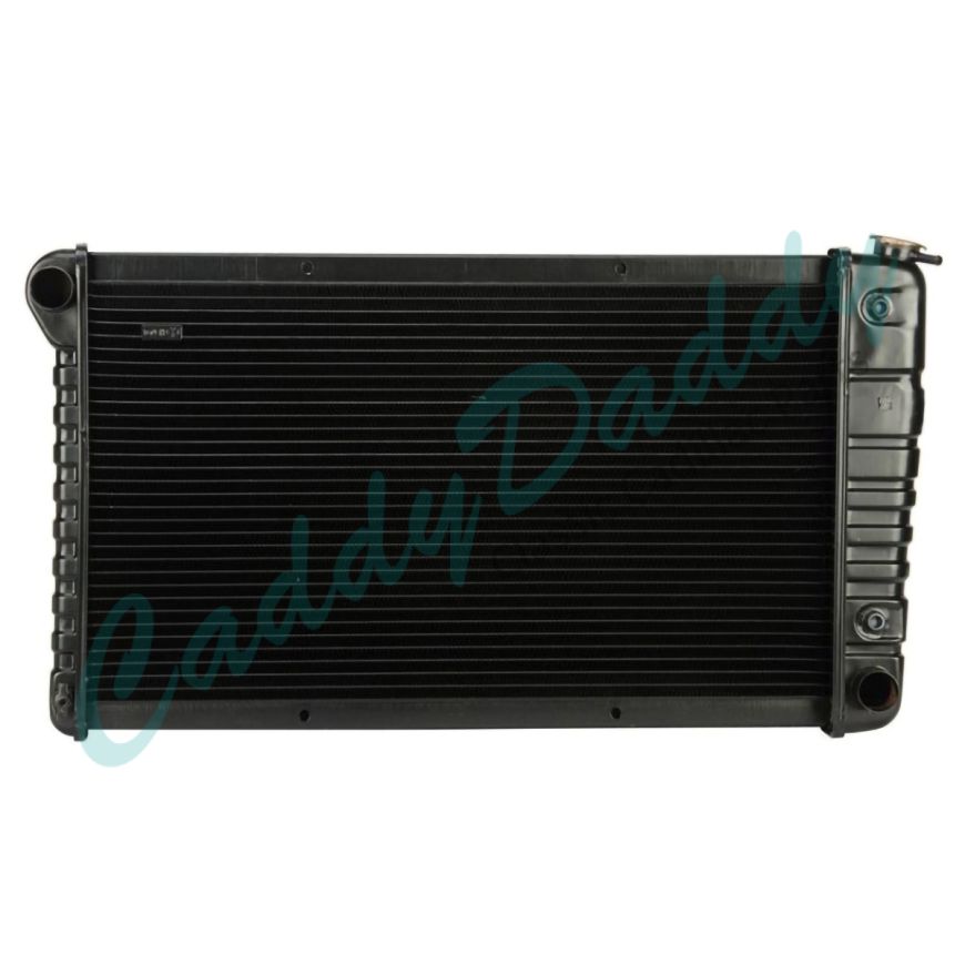 1965 1966 1967 1968 Cadillac WITHOUT Heater Return Connection (See Details) Radiator REPRODUCTION