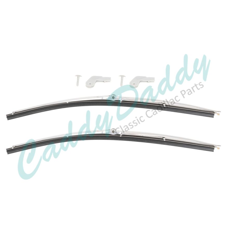 1970 1971 1972 1973 1974 1975 1976 1977 1978 1979 1980 1981 1982 1983 1984 Cadillac Wiper Blades 1 Pair REPRODUCTION Free Shipping In The USA 