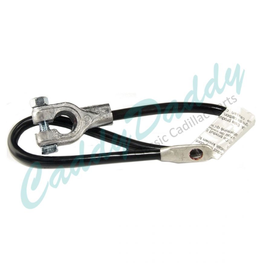 1957 Cadillac Eldorado Negative Battery Cable REPRODUCTION Free Shipping In The USA