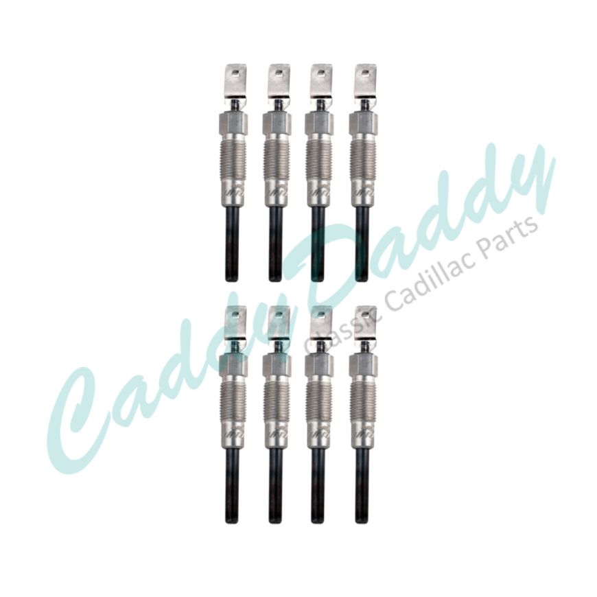 1979 1980 1981 1982 1983 Cadillac (See Details) 350N Diesel Engine Glow Plug (8 Pieces) REPRODUCTION Free Shipping In The USA