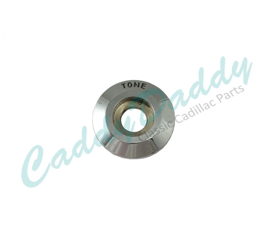 1957 Cadillac Radio Tone Control Escutcheon USED