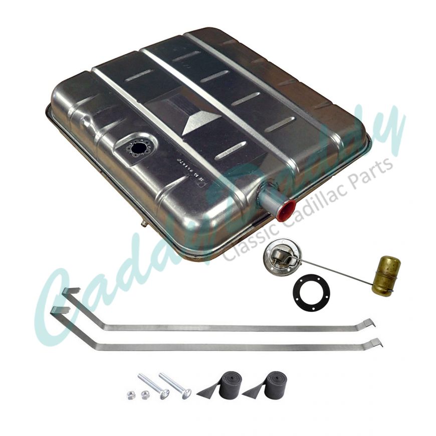 1941 1942 1946 1947 Cadillac (See Details) Gas Tank Kit With Sending Unit And Straps REPRODUCTION