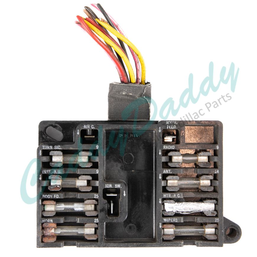 1959 1960 Cadillac Fuse Block USED Free Shipping In The USA