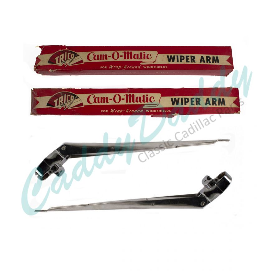 1955 1956 Cadillac Wiper Blade Arms 1 Pair NOS Free Shipping In The USA
