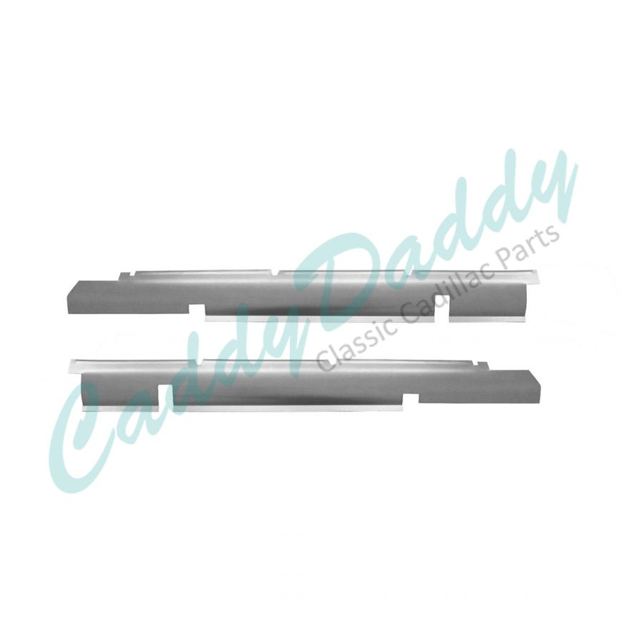 1954 1955 1956 Cadillac 2-Door Sill Plate Electrical Cover Repair Panels 1 Pair REPRODUCTION