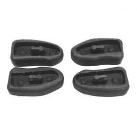 1940 1941 Cadillac Series 60 Special Rear Door Vent Rubber Division Bar Grommet Set (4 Pieces) REPRODUCTION Free Shipping In The USA