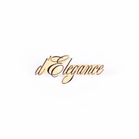1977 Cadillac Fleetwood d'Elegance Roof Script USED Free Shipping In The USA