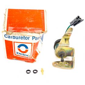 1975 1976 1977 1978 1979 Cadillac Rochester Carburetor Solenoid And Bracket NOS Free Shipping In The USA