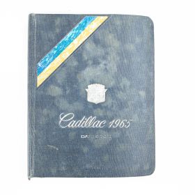 1965 Cadillac Dealer Data Book USED Free Shipping In The USA