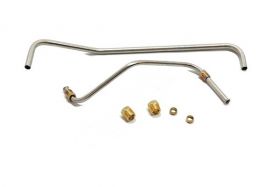 1957 Cadillac Series 62 365 Engine Carburetor Fuel Lines Set (2 Pieces) Stainless Steel or Original Equipment Design REPRODUCTION Free Shipping In The USA