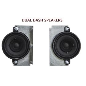 1975 1976 1977 1978 1979 1980 1981 1982 1983 1984 Cadillac 3.5 Inch Dual Dash Speakers 1 Pair REPRODUCTION Free Shipping In The USA