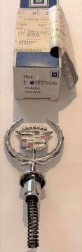 1988 1989 1990 1991 Cadillac Eldorado & Seville Hood Ornament Emblem NOS Free Shipping In The USA