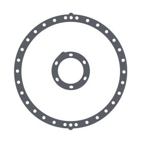1949 1950 1951 1952 1953 1954 1955 Cadillac Hydramatic Transmission Flywheel Torus Cover Gaskets (2 Pieces) REPRODUCTION Free Shipping In The USA