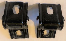 1961 1962 Cadillac Front License Brackets Used Free Shipping In The USA