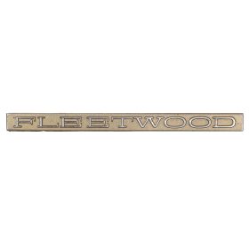 1961 Cadillac Fleetwood Trunk Script Emblem Gold Quality USED Free Shipping In The USA