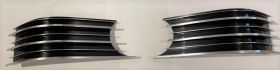 1963 CADILLAC INNER RIGHT & LEFT SIDE GRILLE EXTENSIONS 1 PAIR NEW OLD STOCK FREE SHIPPING IN THE USA