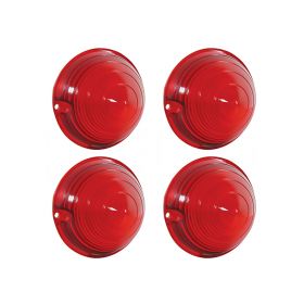1958 Cadillac Fleetwood Series 60 Special Tail Light Lenses (4 Pieces) REPRODUCTION Free Shipping In The USA 