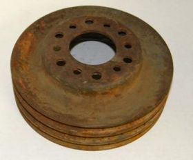 1963 1964 1965 1966 1967 Cadillac Harmonic Balancer Pulley Triple Groove A/C Cars USED Free Shipping In The USA