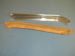 1961 Cadillac Series 62 & DeVille 4-Window Sedan Drip Rail - Right-Side Rear NOS Free Shipping In The USA