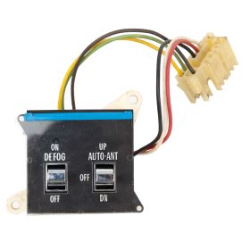 1977 1978 Cadillac Fleetwood and Deville Defogger And Antenna Switch REFURBISHED Free Shipping In The USA