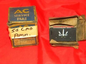 1950 Cadillac Battery Gauge (Ammeter) NOS Free Shipping In The USA