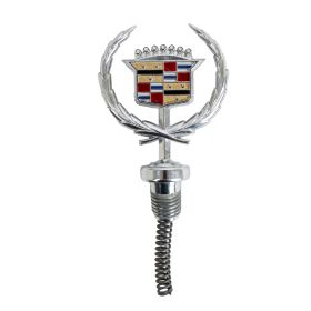1989 1990 1991 1992 1993 Cadillac Deville Hood Ornament Emblem NOS Free Shipping In The USA