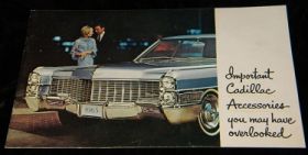 1965 Cadillac Accessories Brochure - Original  USED Free Shipping In The USA

