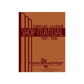 1937 1938 Cadillac Chassis Only Shop Manual REPRODUCTION Free Shipping In The USA  