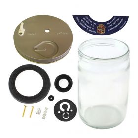 1950 Cadillac Windshield Washer And Pump Rebuild Kit (11 Pieces) REPRODUCTION Free Shipping In The USA