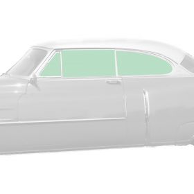 1952 1953 Cadillac 2-Door Hardtop Coupe Glass Set (6 Pieces) REPRODUCTION Free Shipping In The USA