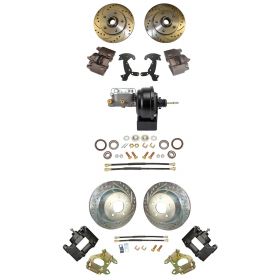 1956 Cadillac Front and Rear Disc Brake Conversion Kit With Booster and Master Cylinder NEW