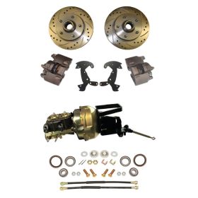 1957 Cadillac Front Disc Brake Conversion Kit With Booster and Master Cylinder NEW