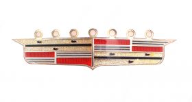 1958 Cadillac Hood Crest REPRODUCTION Free Shipping in the USA