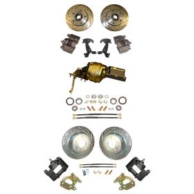 1958 Cadillac Front and Rear Disc Brake Conversion Kit With Booster and Master Cylinder NEW