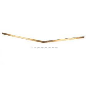 1959 Cadillac Eldorado Trunk Fine Line Molding Strip With Letters Reproduction