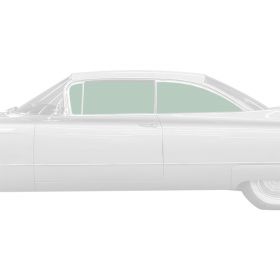 1959 1960 Cadillac 2-Door Hardtop Coupe Glass Set (6 Pieces) REPRODUCTION Free Shipping In The USA