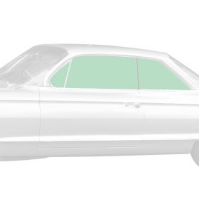 1961 Cadillac Series 62 and Deville 2-Door Hardtop Glass Set (6 Pieces) REPRODUCTION Free Shipping In The USA