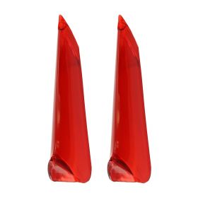 1961 Cadillac Tail Light Red Fin Lens Pair REPRODUCTION Free Shipping In The USA