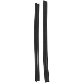 1962 1963 1964 Cadillac Deville and Series 62 4-Door 4-Window Hardtop Models (See Details) Rear Quarter Window Leading Edge Rubber Weatherstrips 1 Pair REPRODUCTION Free Shipping In The USA