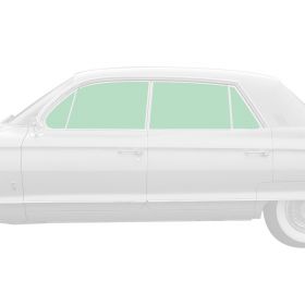 1961 1962 Cadillac Fleetwood Series 60 Special 4-Door Sedan Glass Set (8 Pieces) REPRODUCTION Free Shipping In The USA