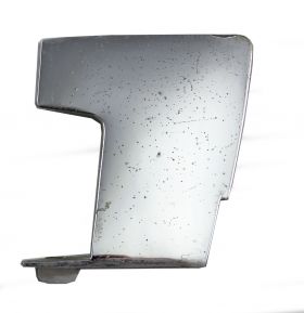 1963 1964 Cadillac Front Interior Door Handle Trim Cover Escutcheon Plate Right (Passenger) Side USED Free Shipping In The USA