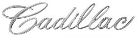 1965 Cadillac (EXCEPT Series 75 Limousine) Grille Script REPRODUCTION Free Shipping In The USA