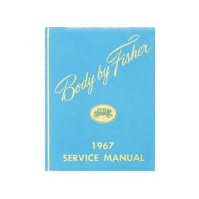 1967 Cadillac Body Manual REPRODUCTION Free Shipping In The USA