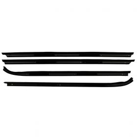 1971 1972 1973 1974 1975 1976 Cadillac 4-Door Hardtop Outer Window Sweeps Set (4 Pieces) REPRODUCTION Free Shipping In The USA